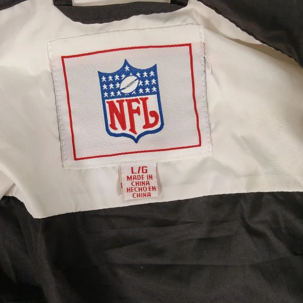 Pittsburgh Steelers Jacket Mens Large Windbreaker NFL Football G-III 90s Vintage